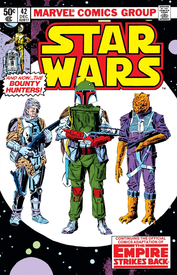 Обложка выпуска #42 Star Wars 42, 23 сен 1980.