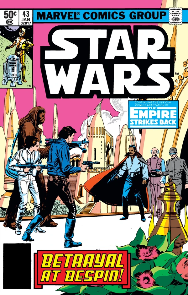 Обложка выпуска #43 Star Wars 43, 28 окт 1980.