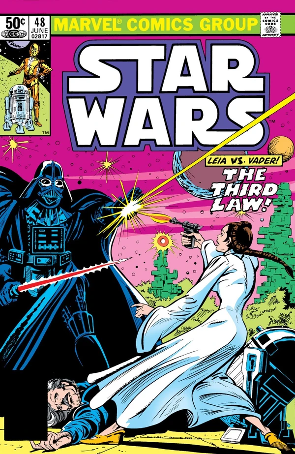 Обложка выпуска #48 Star Wars 48, 24 мар 1981.