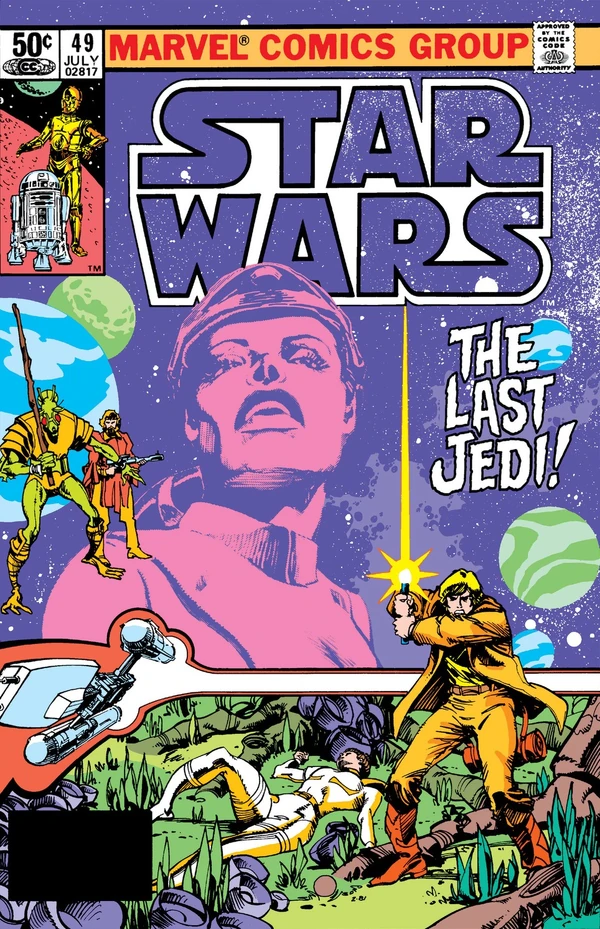 Обложка выпуска #49 Star Wars 49, 21 апр 1981.