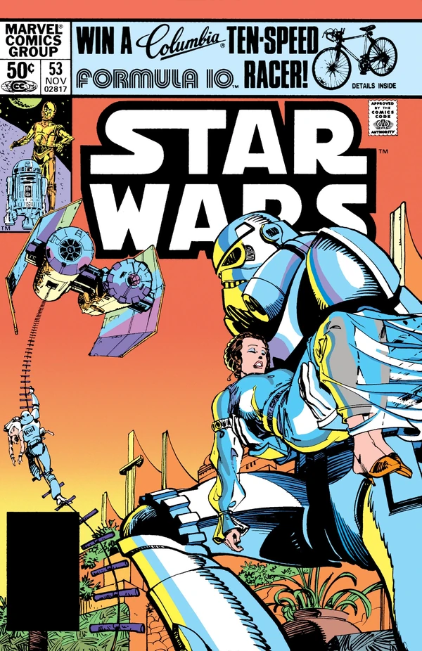 Обложка выпуска #53 Star Wars 53, 18 авг 1981.