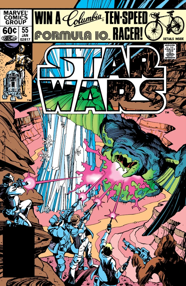 Обложка выпуска #55 Star Wars 55, 20 окт 1981.