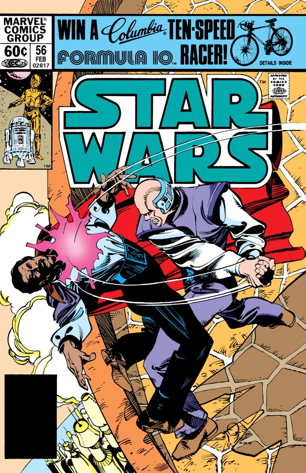 Обложка выпуска #56 Star Wars 56, 24 ноя 1981.