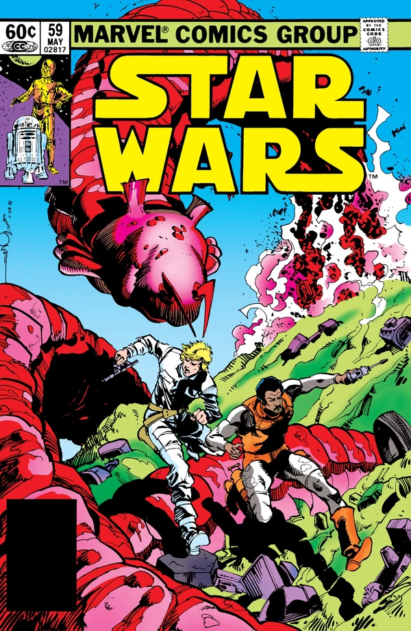 Обложка выпуска #59 Star Wars 59, 16 фев 1982.
