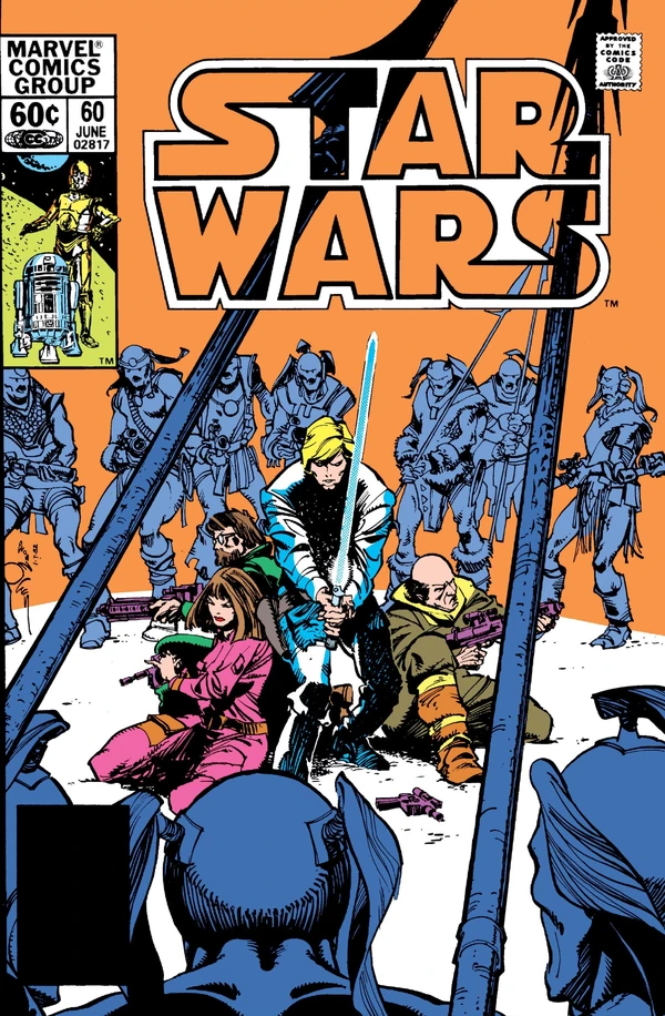 Обложка выпуска #60 Star Wars 60, 16 мар 1982.