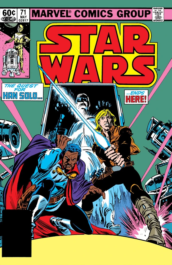 Обложка выпуска #71 Star Wars 71, 15 фев 1983.