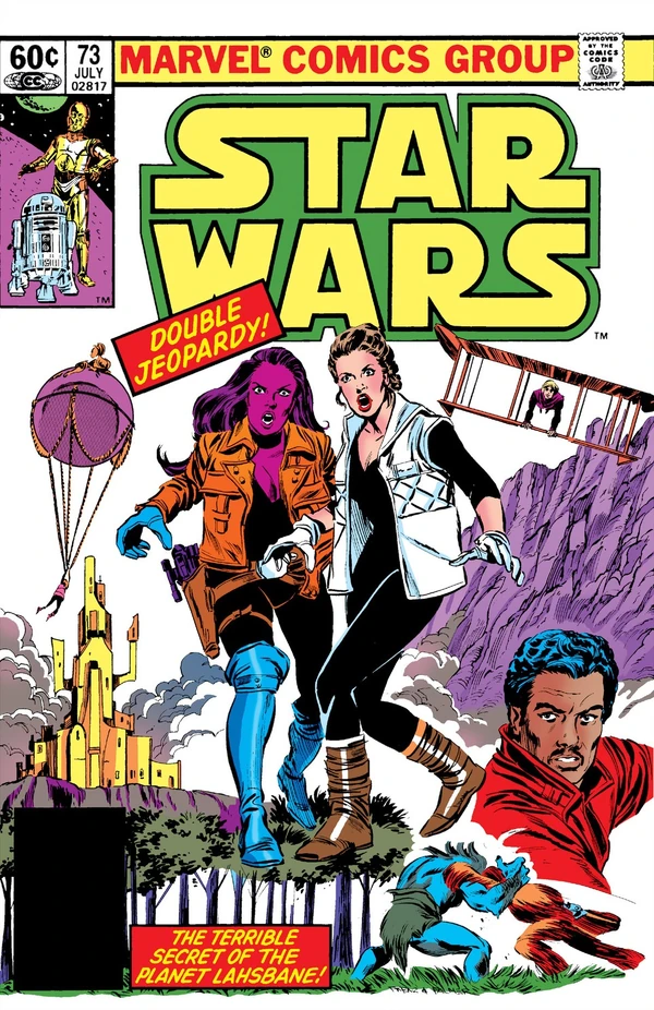 Обложка выпуска #73 Star Wars 73, 12 апр 1983.