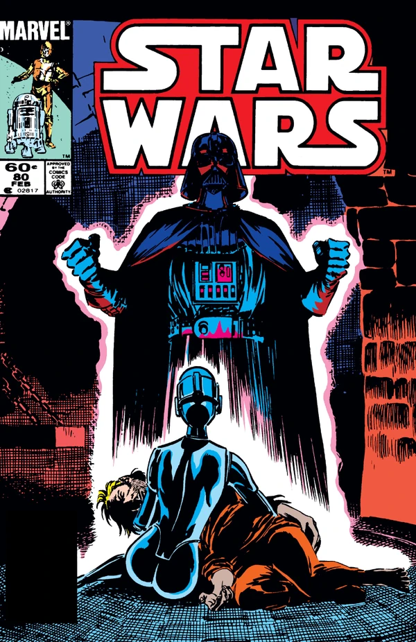 Обложка выпуска #80 Star Wars 80, 15 ноя 1983.