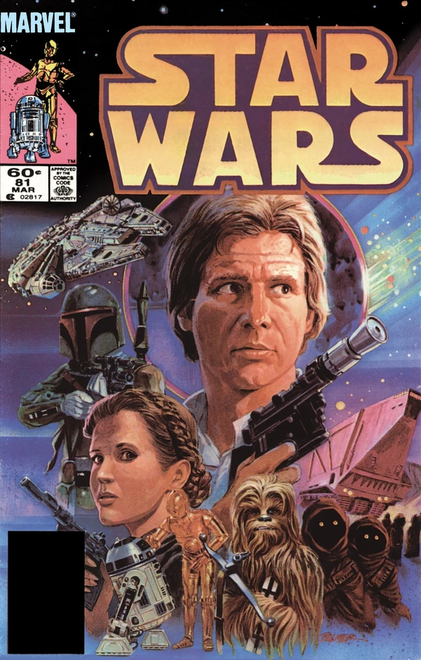 Обложка выпуска #81 Star Wars 81, 13 дек 1983.