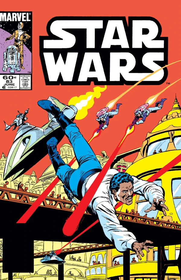 Обложка выпуска #83 Star Wars 83, 14 фев 1984.