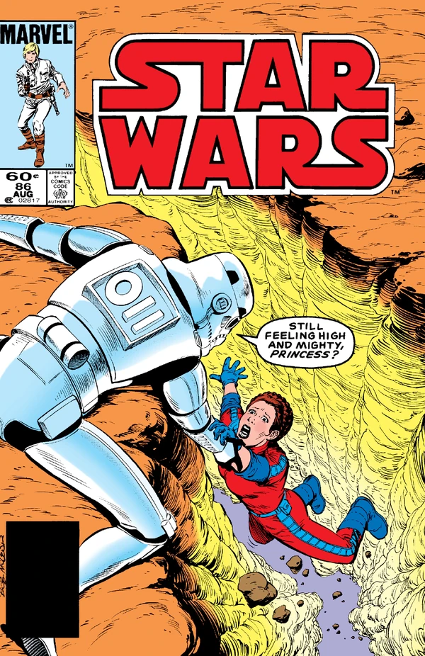 Обложка выпуска #86 Star Wars 86, 15 май 1984.
