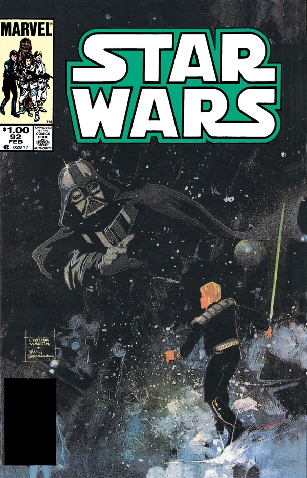 Обложка выпуска #92 Star Wars 92, 13 ноя 1984.