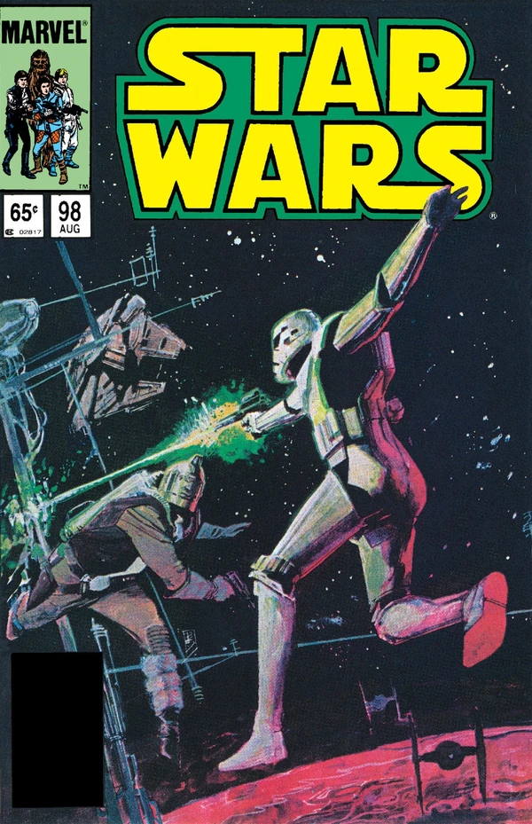 Обложка выпуска #98 Star Wars 98, 14 май 1985.