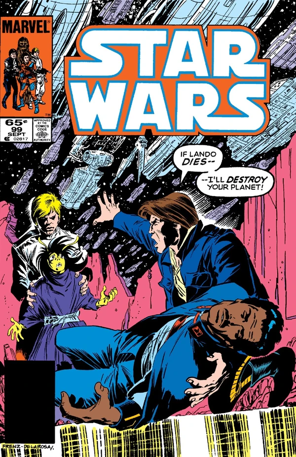 Обложка выпуска #99 Star Wars 99, 18 июн 1985.