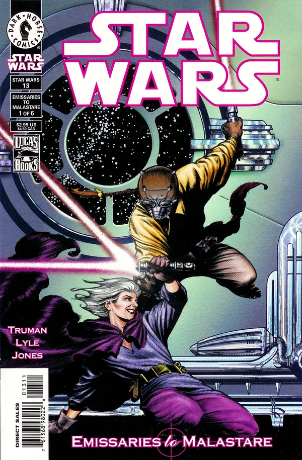 Обложка выпуска #13 Star Wars 13, 22 дек 1999.