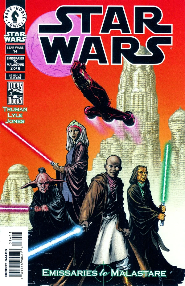 Обложка выпуска #14 Star Wars 14, 26 янв 2000.