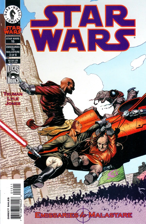 Обложка выпуска #15 Star Wars 15, 23 фев 2000.