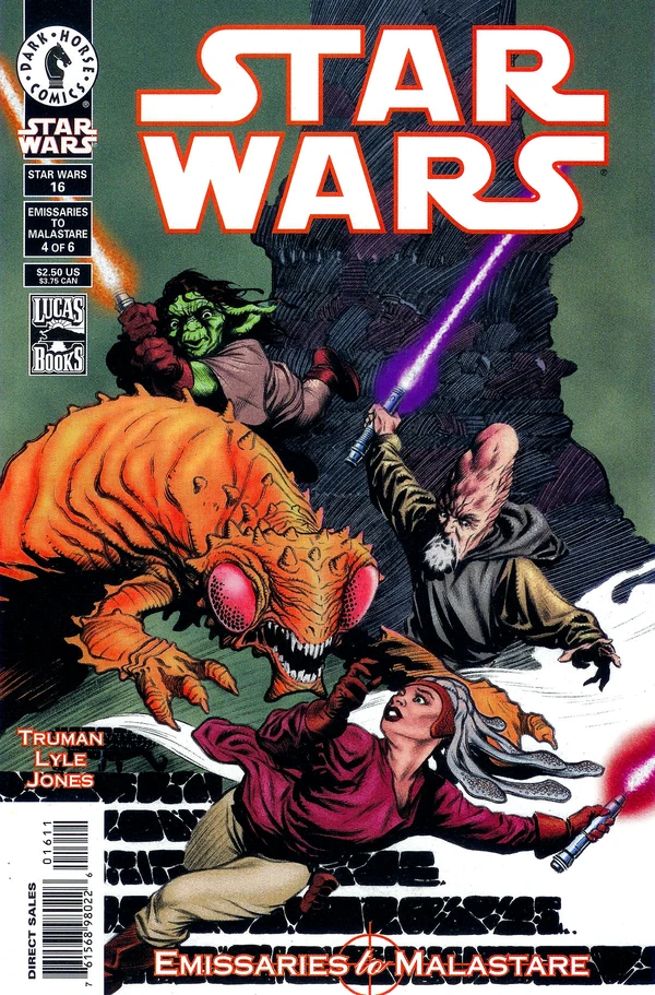 Обложка выпуска #16 Star Wars 16, 22 мар 2000.