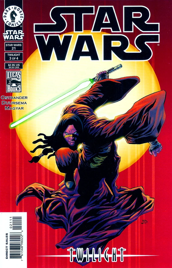 Обложка выпуска #21 Star Wars 21, 23 авг 2000.