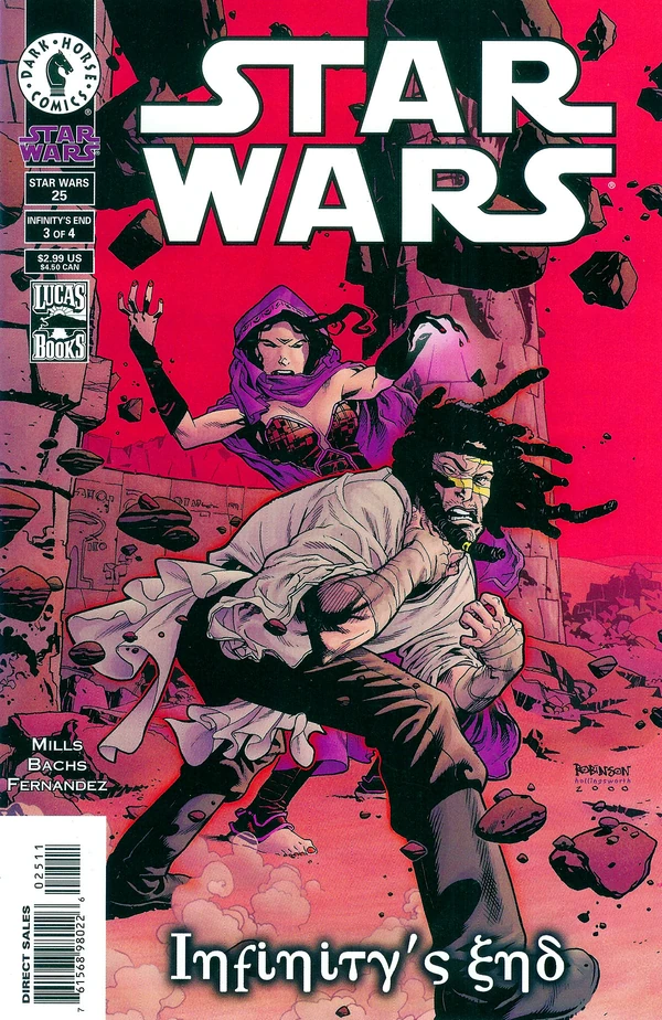 Обложка выпуска #25 Star Wars 25, 27 дек 2000.