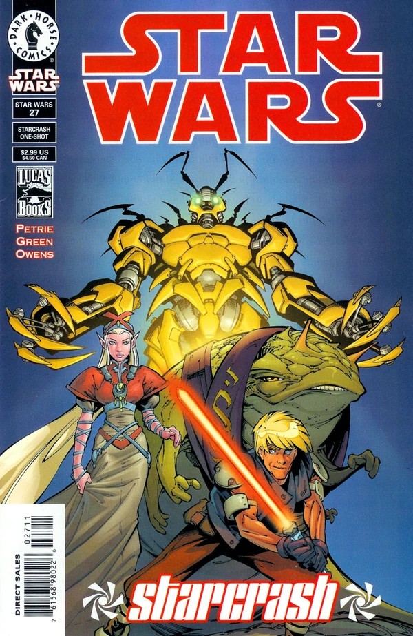 Обложка выпуска #27 Star Wars 27, 28 фев 2001.