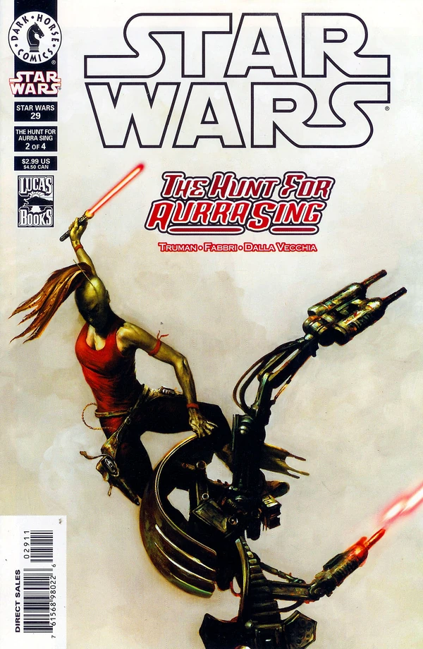 Обложка выпуска #29 Star Wars 29, 25 апр 2001.