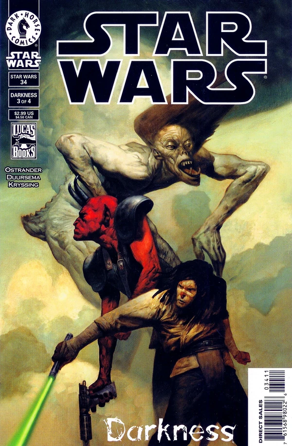 Обложка выпуска #34 Star Wars 34, 26 сен 2001.