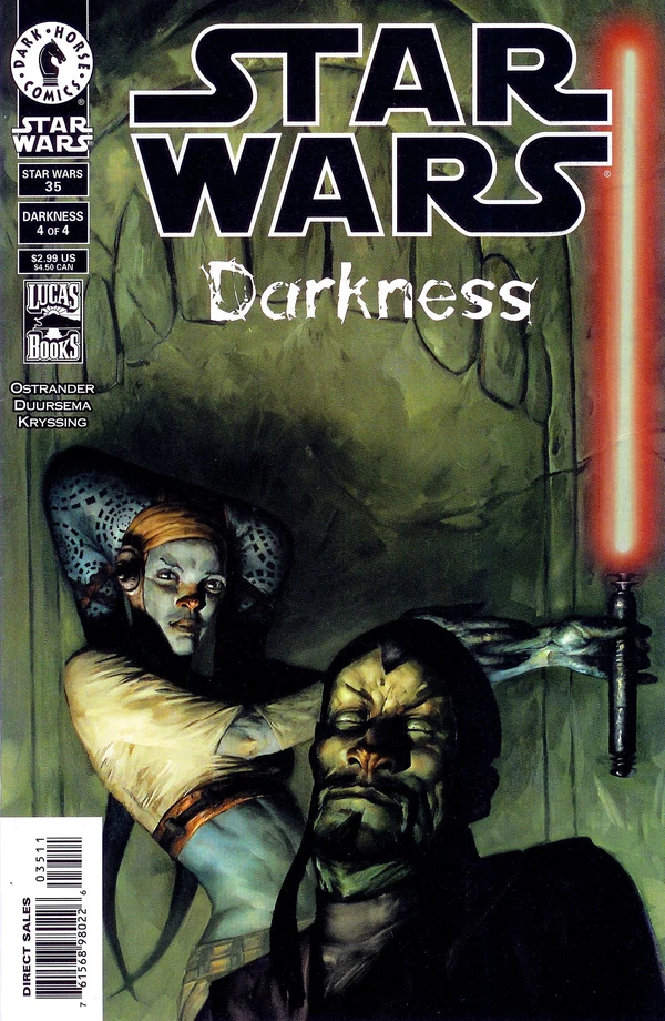 Обложка выпуска #35 Star Wars 35, 24 окт 2001.