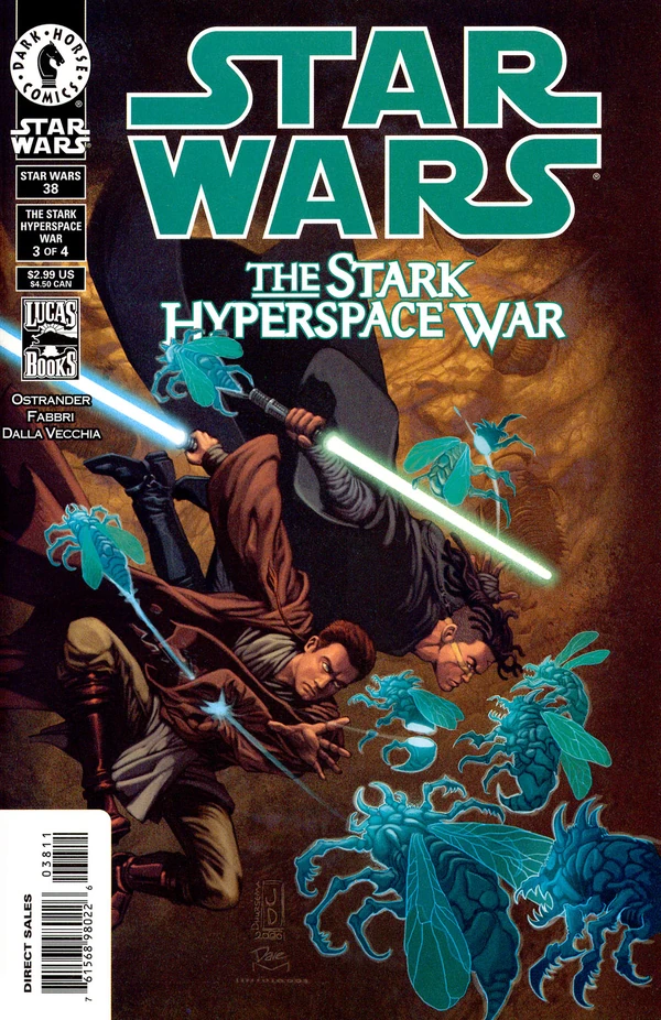 Обложка выпуска #38 Star Wars 38, 23 янв 2002.