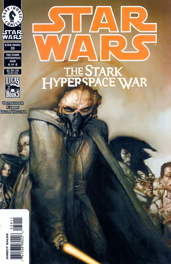 Обложка выпуска #39 Star Wars 39, 20 фев 2002.