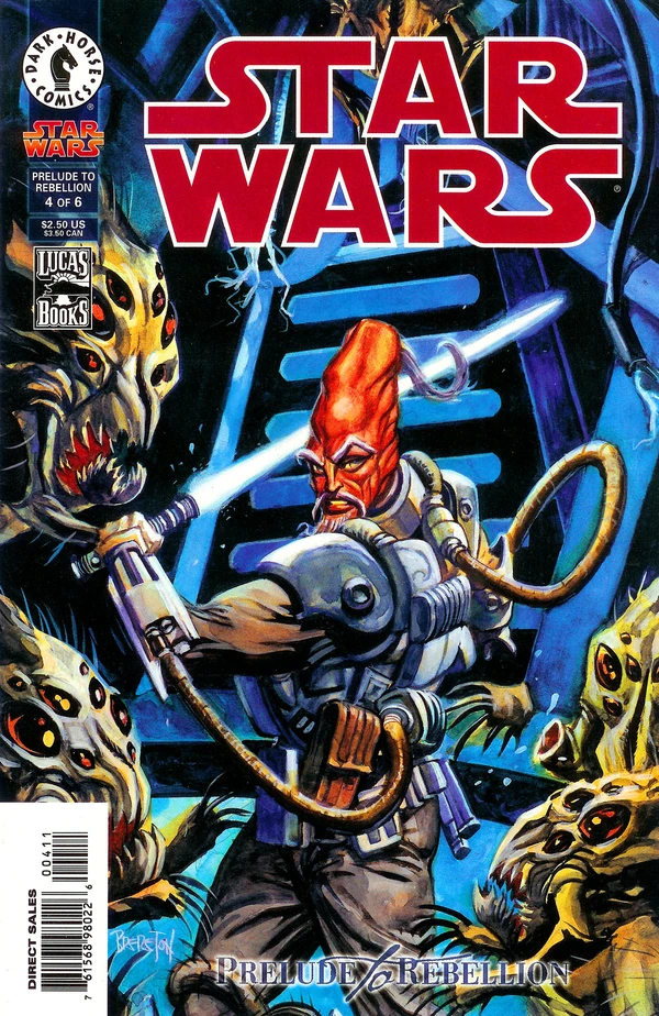 Обложка выпуска #4 Star Wars 4, 17 мар 1999.