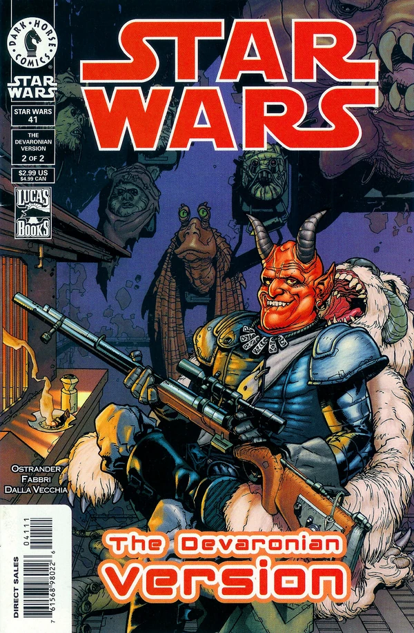 Обложка выпуска #41 Star Wars 41, 8 май 2002.