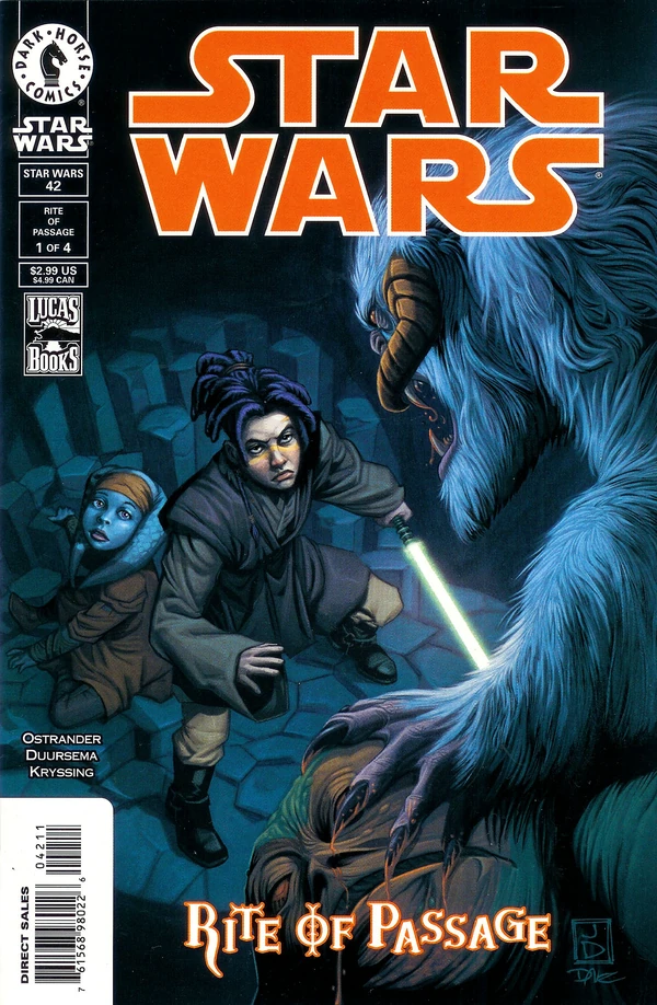 Обложка выпуска #42 Star Wars 42, 15 май 2002.