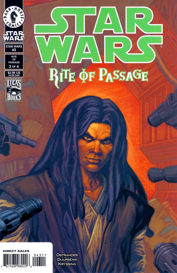 Обложка выпуска #43 Star Wars 43, 3 июл 2002.