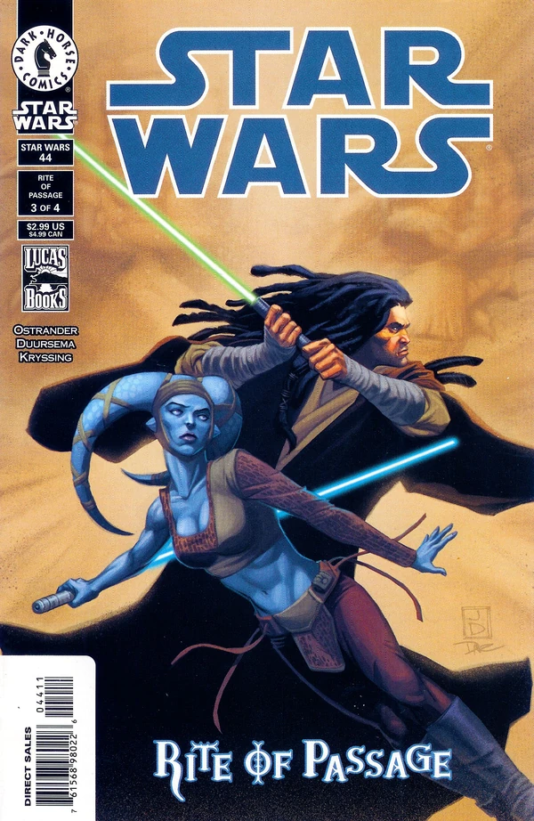 Обложка выпуска #44 Star Wars 44, 7 авг 2002.