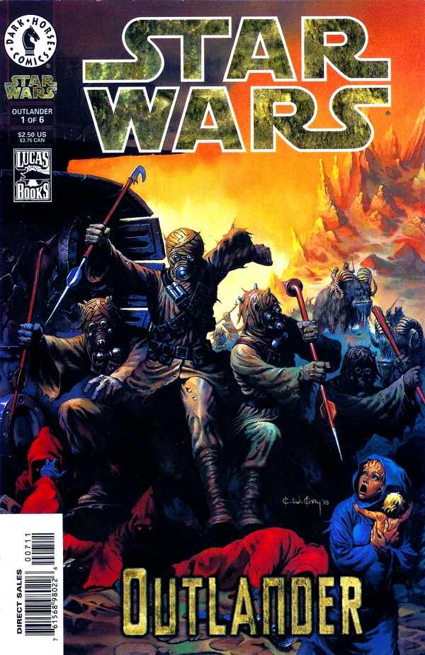 Обложка выпуска #7 Star Wars 7, 23 июн 1999.