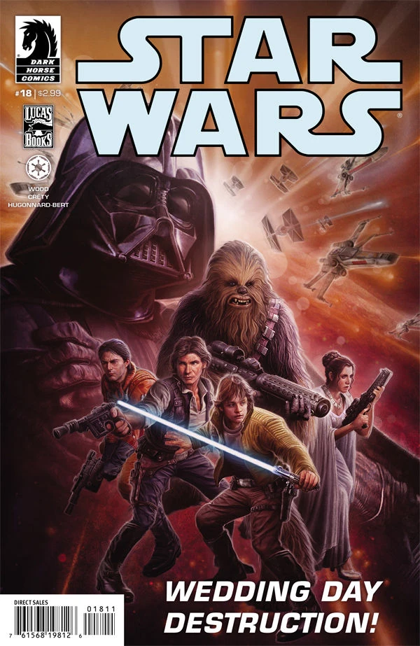 Обложка выпуска #18 Star Wars 18, 11 июн 2014.