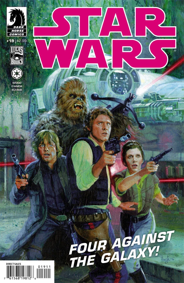 Обложка выпуска #19 Star Wars 19, 9 июл 2014.