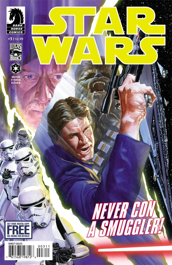Обложка выпуска #3 Star Wars 3, 13 мар 2013.