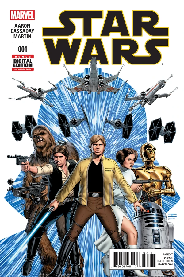 Обложка выпуска #1 Star Wars 1, 14 янв 2015.