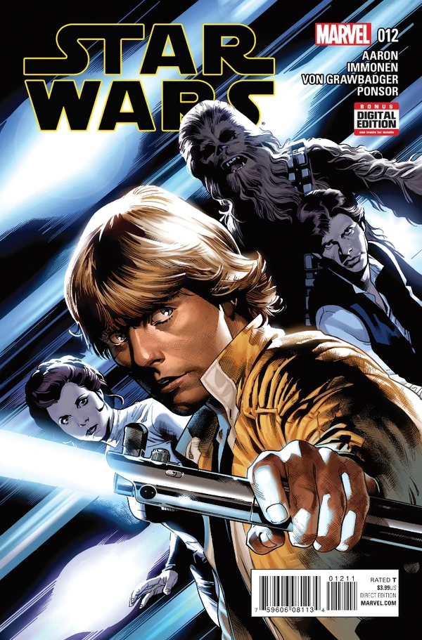 Обложка выпуска #12 Star Wars 12, 18 ноя 2015.