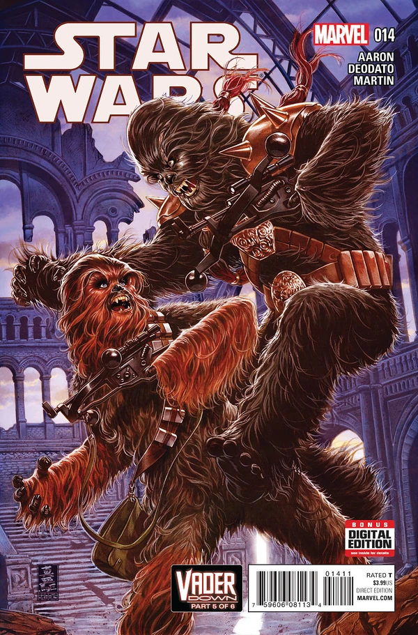 Обложка выпуска #14 Star Wars 14, 6 янв 2016.