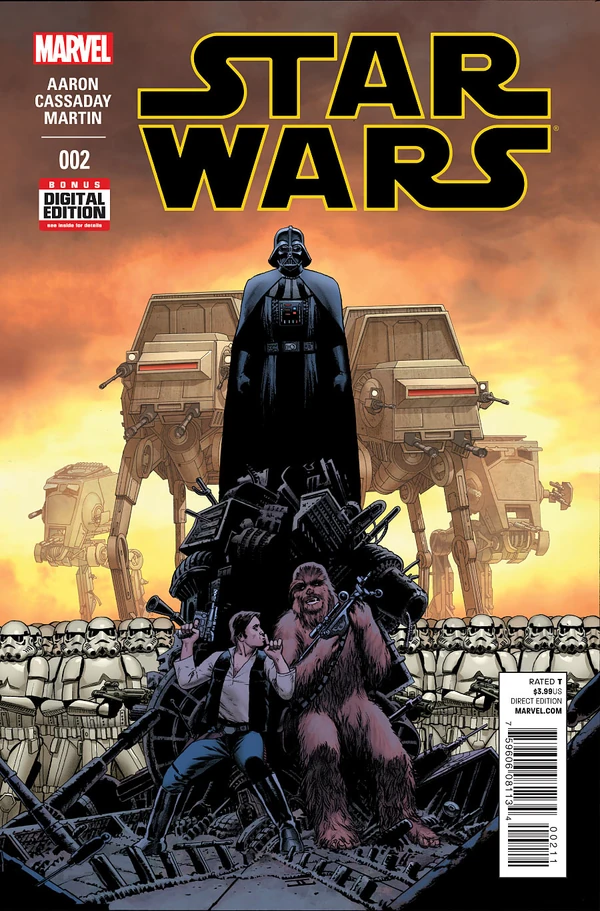 Обложка выпуска #2 Star Wars 2, 4 фев 2015.