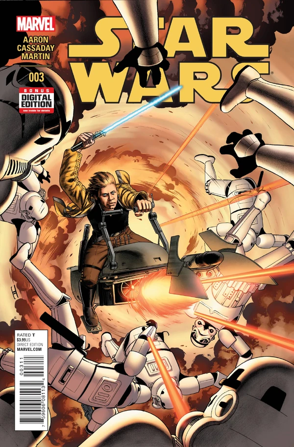 Обложка выпуска #3 Star Wars 3, 11 мар 2015.