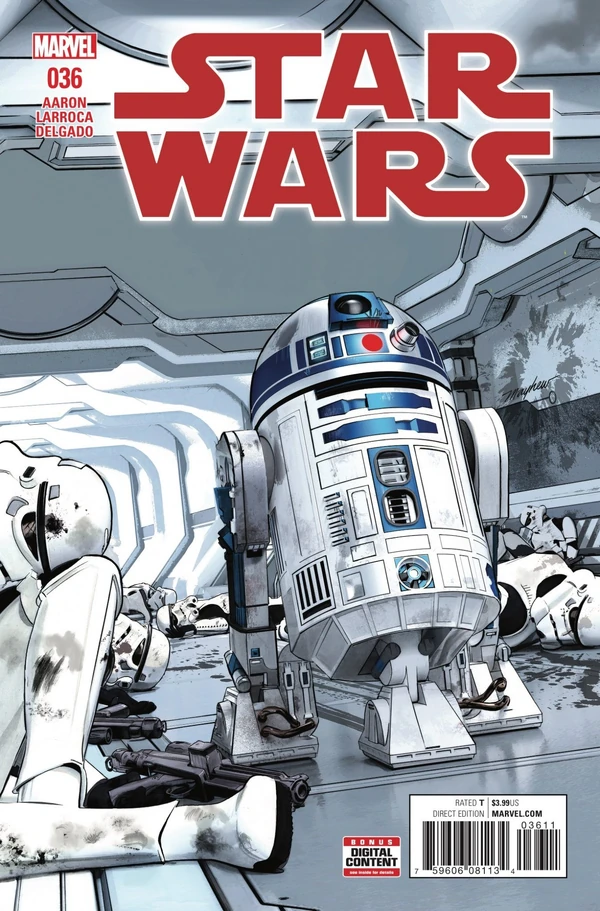 Обложка выпуска #36 Star Wars 36, 13 сен 2017.