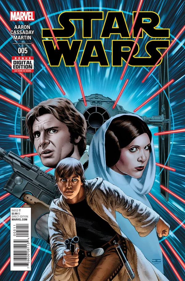 Обложка выпуска #5 Star Wars 5, 20 май 2015.