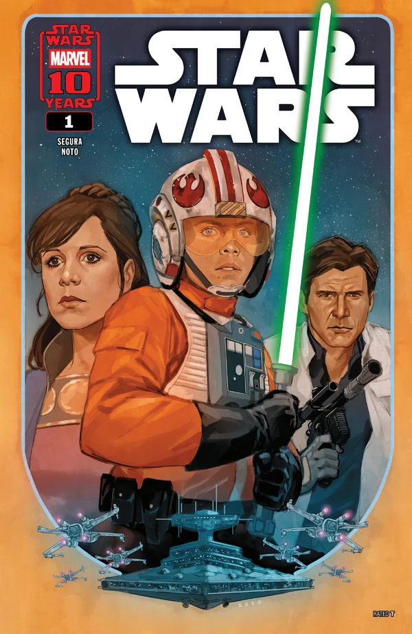 Обложка выпуска #1 Star Wars 1, 7 май 2025.