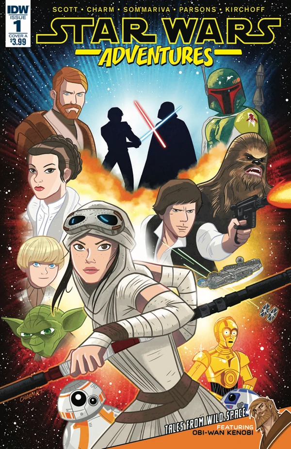 Обложка выпуска #1 Star Wars Adventures 1, 6 сен 2017.