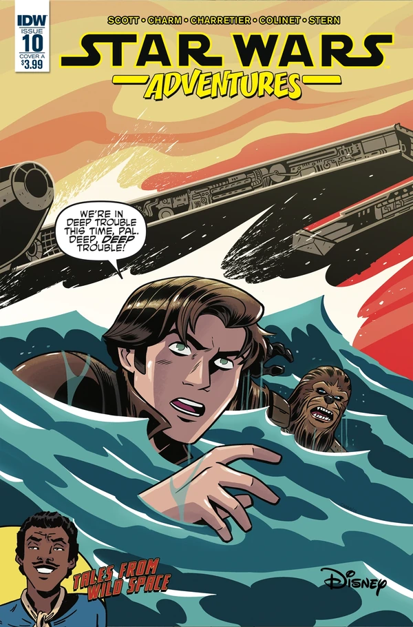 Обложка выпуска #10 Star Wars Adventures 10, 9 май 2018.
