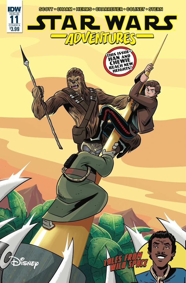 Обложка выпуска #11 Star Wars Adventures 11, 6 июн 2018.